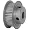 B&B Manufacturing 22XL037-6FA5, Timing Pulley, Aluminum, Clear Anodized,  22XL037-6FA5 - alternate 1